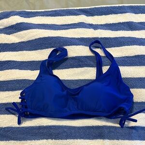 Express Vibrant Blue Bikini Top